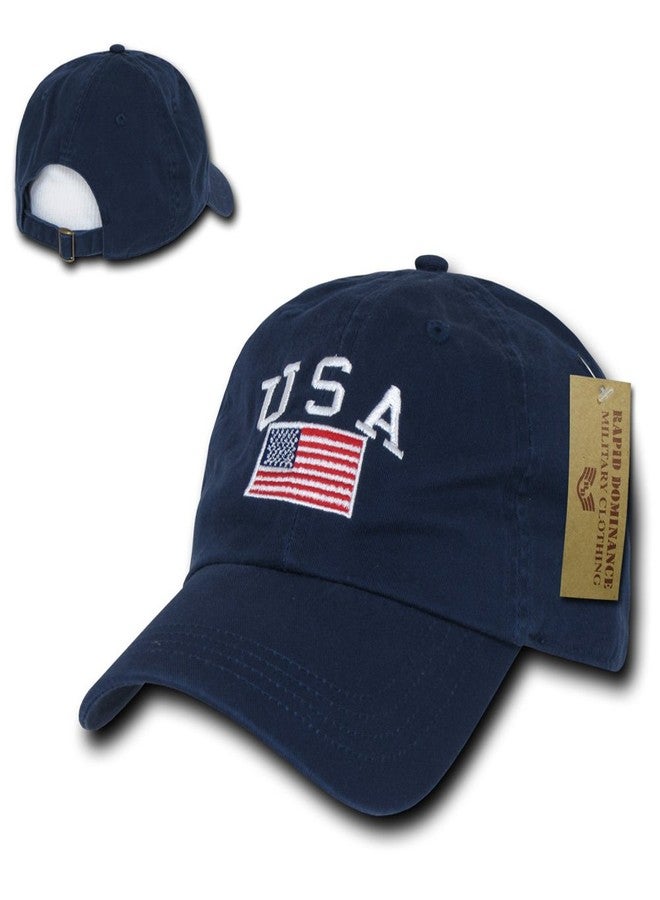 Rapid Dominance Mens Not Specified Baseball Caps, Navy - Image 3